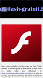 Mobile Screenshot of jeux-flash-gratuit.biz